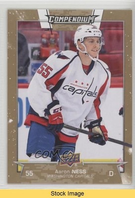 2017-18 Upper Deck Compendium Gold Aaron Ness #565 READ a3q