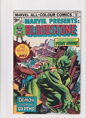 Marvel Presents (1975) #   1 UK Price (7.0-FVF) (2333650) 1st Ulysses Bloodst...