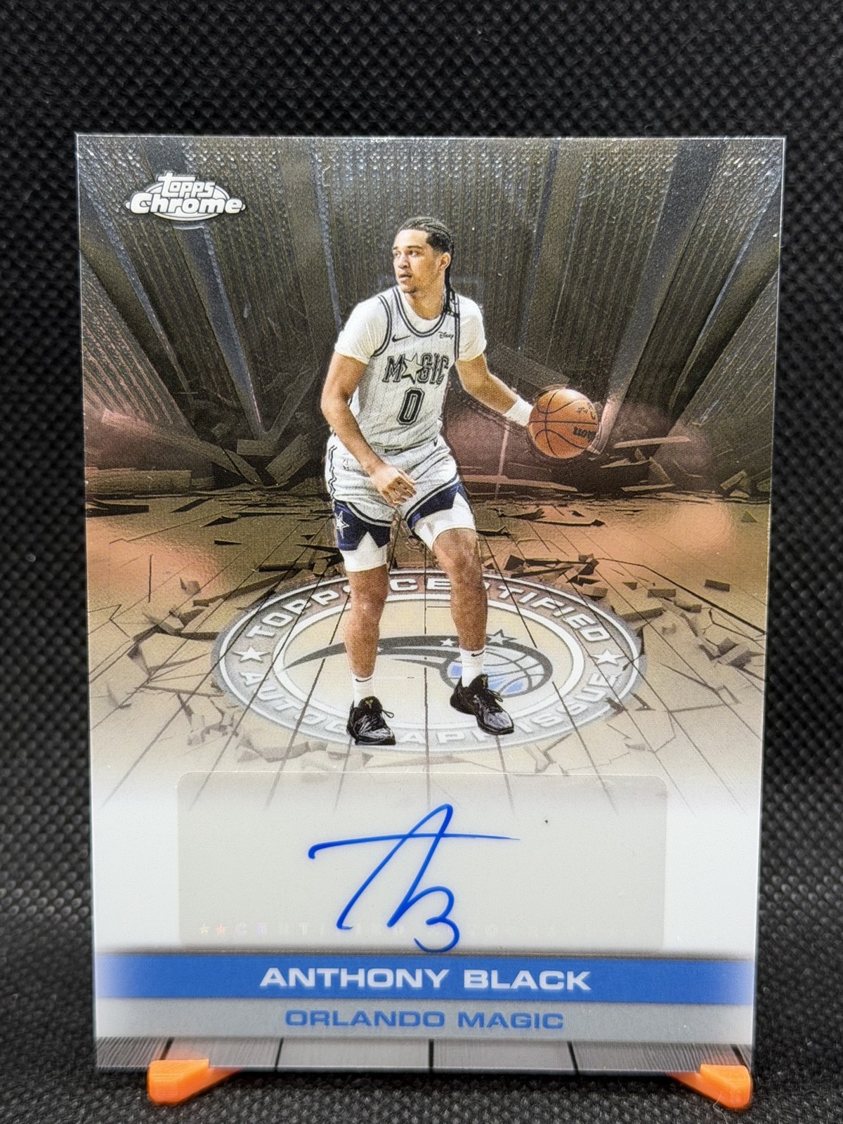 2025-26 Topps Chrome - Autograph Issue Anthony Black #TAU-AB (AU) 26-m2-010