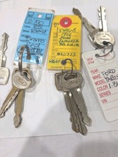 8 Vintage Ford Car Keys 1992 Explorer 1985 Bronco Taurus Collectors Dreamtagged