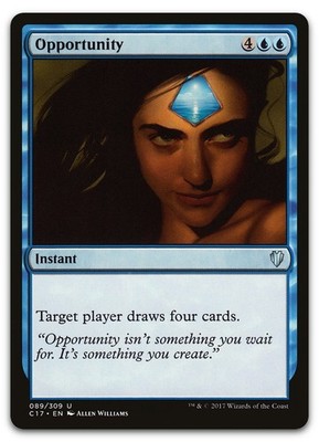 Opportunity #89 (LP) Commander 2017 C17 Magic MTG