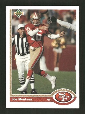1991 Upper Deck Promo #1 Joe Montana NM or better TZ1 BXCP67