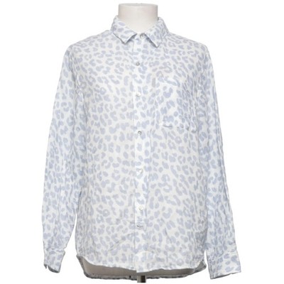 Rails, Hemd, Größe: M, Blau/Weiß, Bio-Baumwolle, Leopard, Damen #J3H