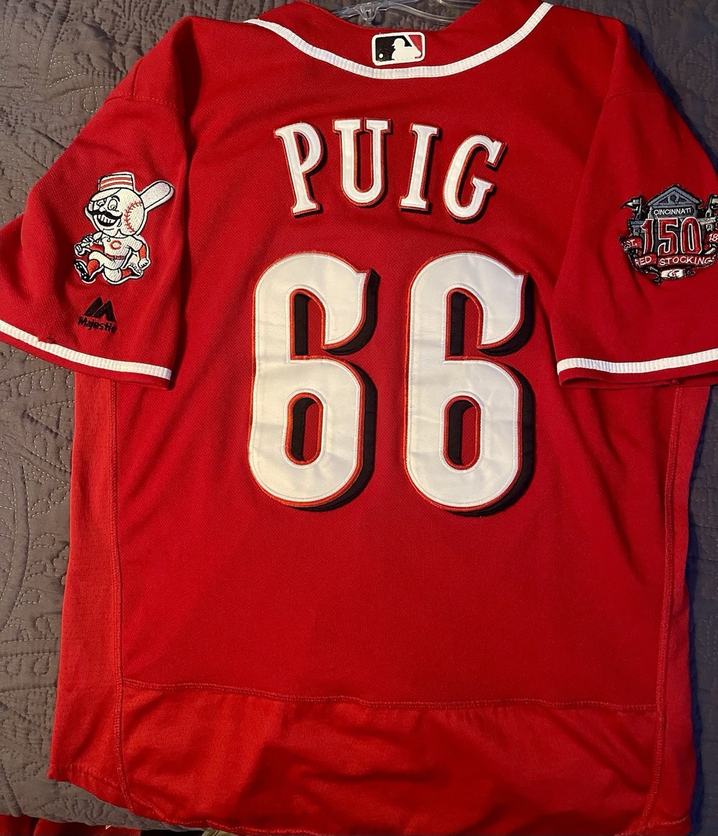 Baseball Player Pirates Puig Reds Jersey Yasiel Puig #66 Los