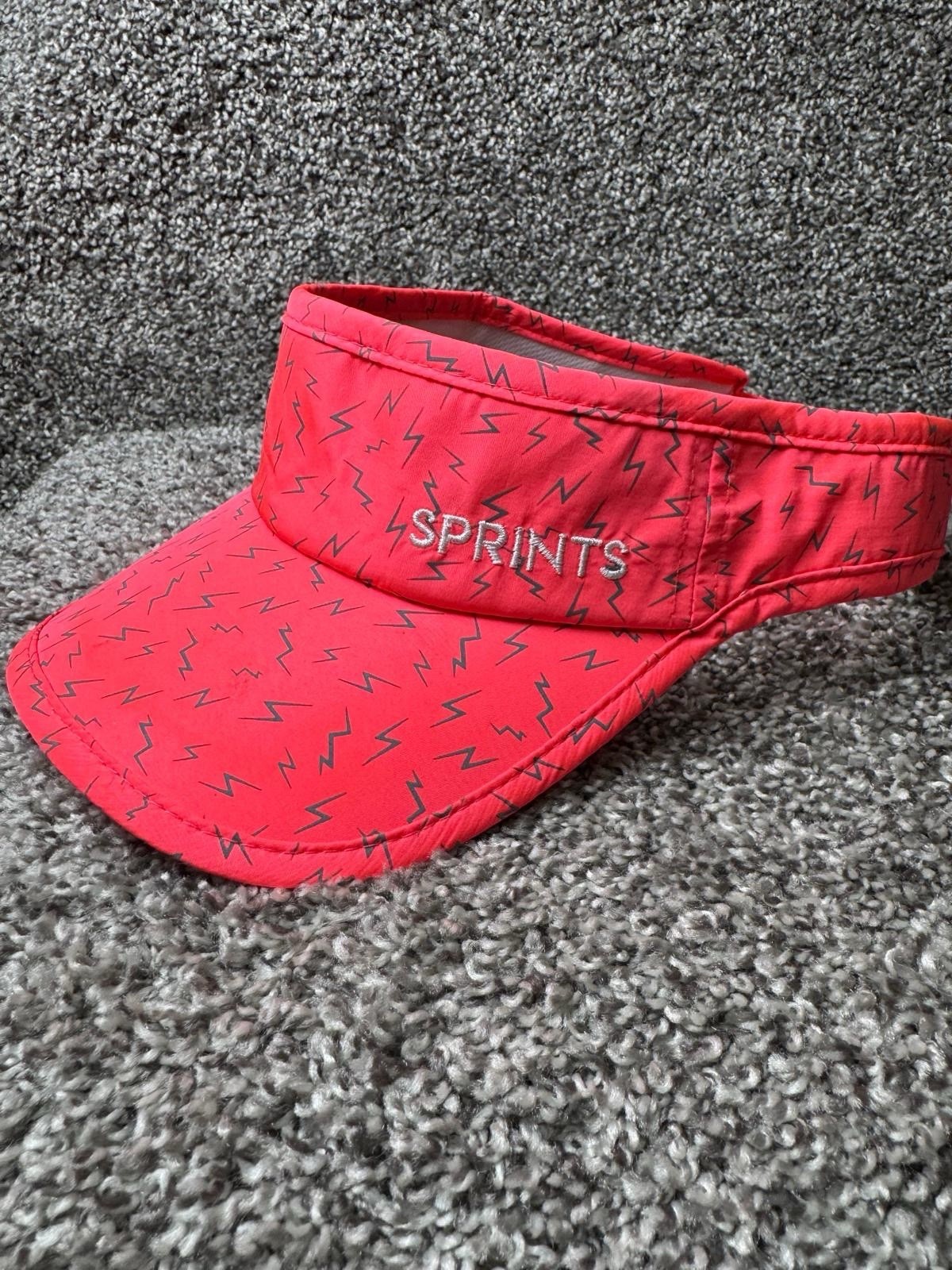 Sprints Visor Hat Cap Strapback Multicolor Perfor… - image 1