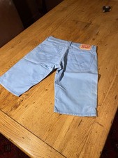 Men’s Levi’s Cord Tailored Shorts VGC 511 Slim 30 W Read Description Aqua