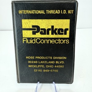 Parker International Thread ID Kit Hydraulic Hose Fitting Gauge Set BSPP NPT