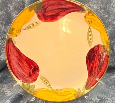 POOLE KERAMIK     MARKTGARTEN   GEMÜSE   81/2'' 21,5 cm   MITTAGESSENSTELLER