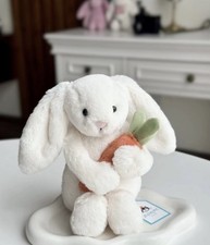 Jellycat Bashful Carrot Bunny RARE & RETIRED - New w/ Tags - Fast Shipping Uk