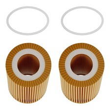 2x Engine Oil Filter HU719/8X for Volvo C30 C...