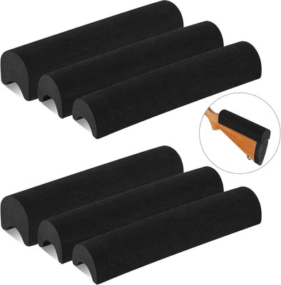 Gueevin 6 Pieces Rifle Cheek Riser Rest Pad Black EVA Foam Non Slip Cheek... 
