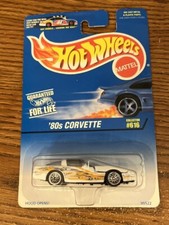 1997 Hot Wheels Main line 80's Corvette WSP Wheels #616 95522