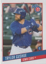 2021 Iowa Cubs Taylor Gushue RC Rookie Chicago