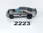 Hot Wheels Vintage Redline  Mustang Boss Hoss Chrome Club Car Mattel 1969