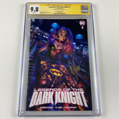 Legends Of The Dark Knight 1 CGC 9.8 Signed by Warren Louw Harley Quinn | eBay