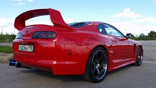 For Toyota Supra MK4 A80 J-DM 1993-1998 Carbon Fiber Rear Trunk Spoiler Wing - Picture 2 of 12