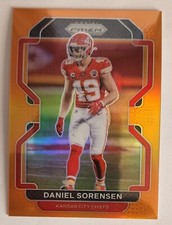 2021 Prizm Football Orange Prizm Daniel Sorensen Kansas City Chiefs /249