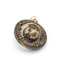 New Bronze Globe Delicate Small Pendant Chinese Collectibles   Asian