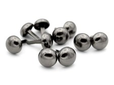 Round Brads Purse Feet Handbag Nailheads Spike Prong Studs 8MM 10MM 12MM 100 ...