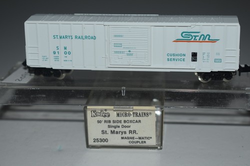 Vagón de carga doble puerta escala N Kadee 25300 St Marys Railroad 50' 9100 C48915 | Zustand: Used