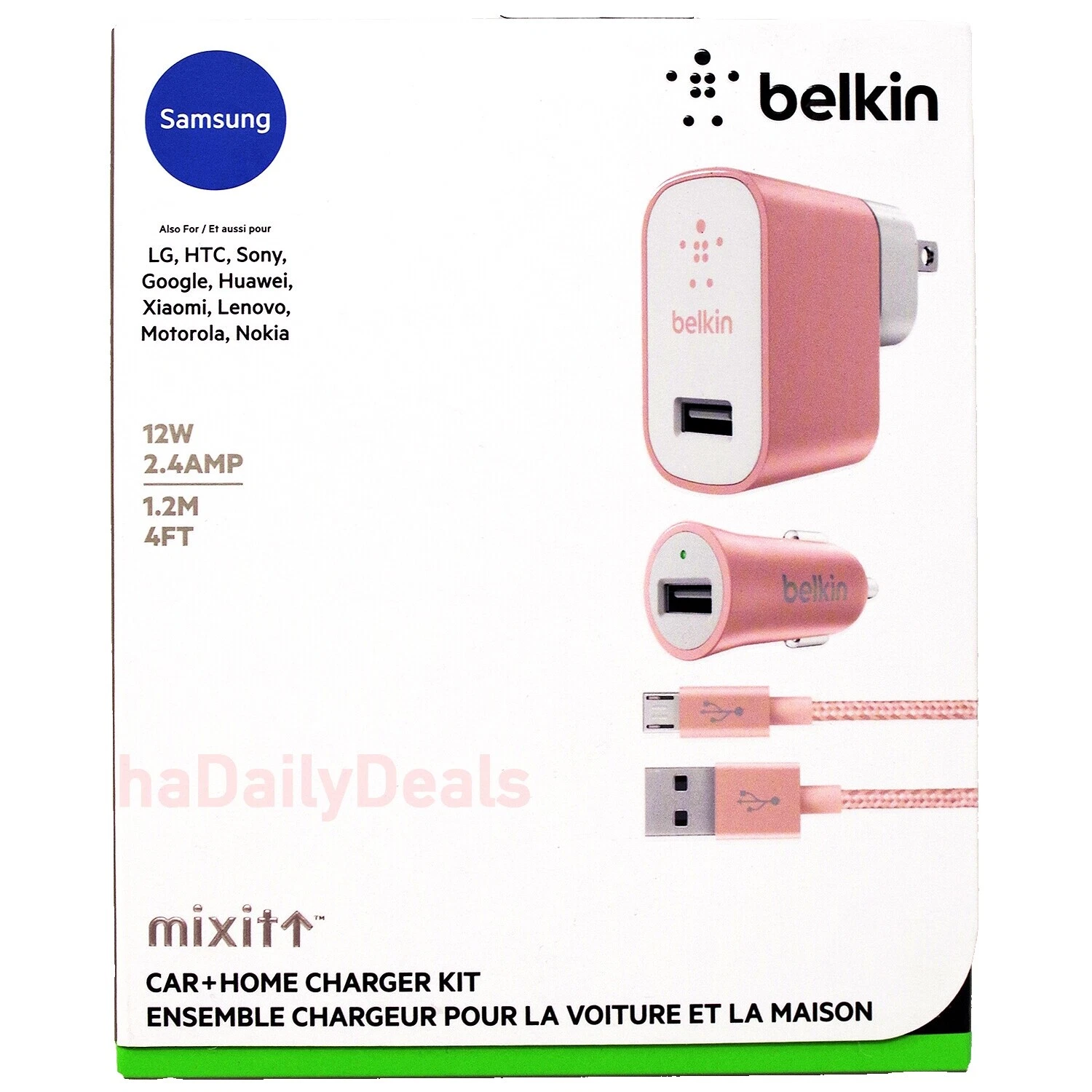 Cables Y Adaptadores para Belkin Para HTC Samsung Galaxy S7 Edge