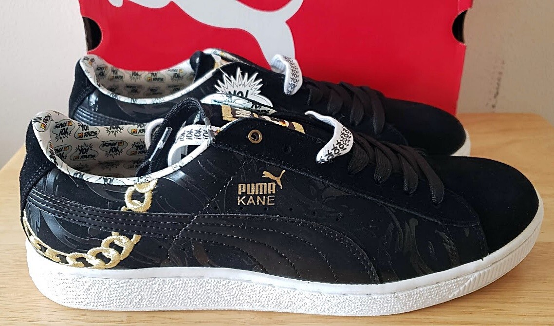 2007 NEW PUMA BDK BIG DADDY KANE SUEDE 345961-01 SIZE 10.5