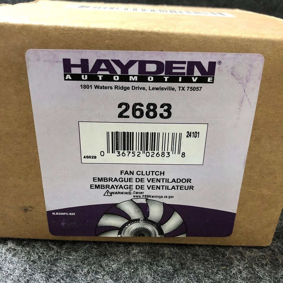 Embrague ventilador Hayden 2683 - Se adapta 03-09 4Runner 05-15 Tacoma 05-11 Tundra 4,0 L V6 Foto 3 de 4
