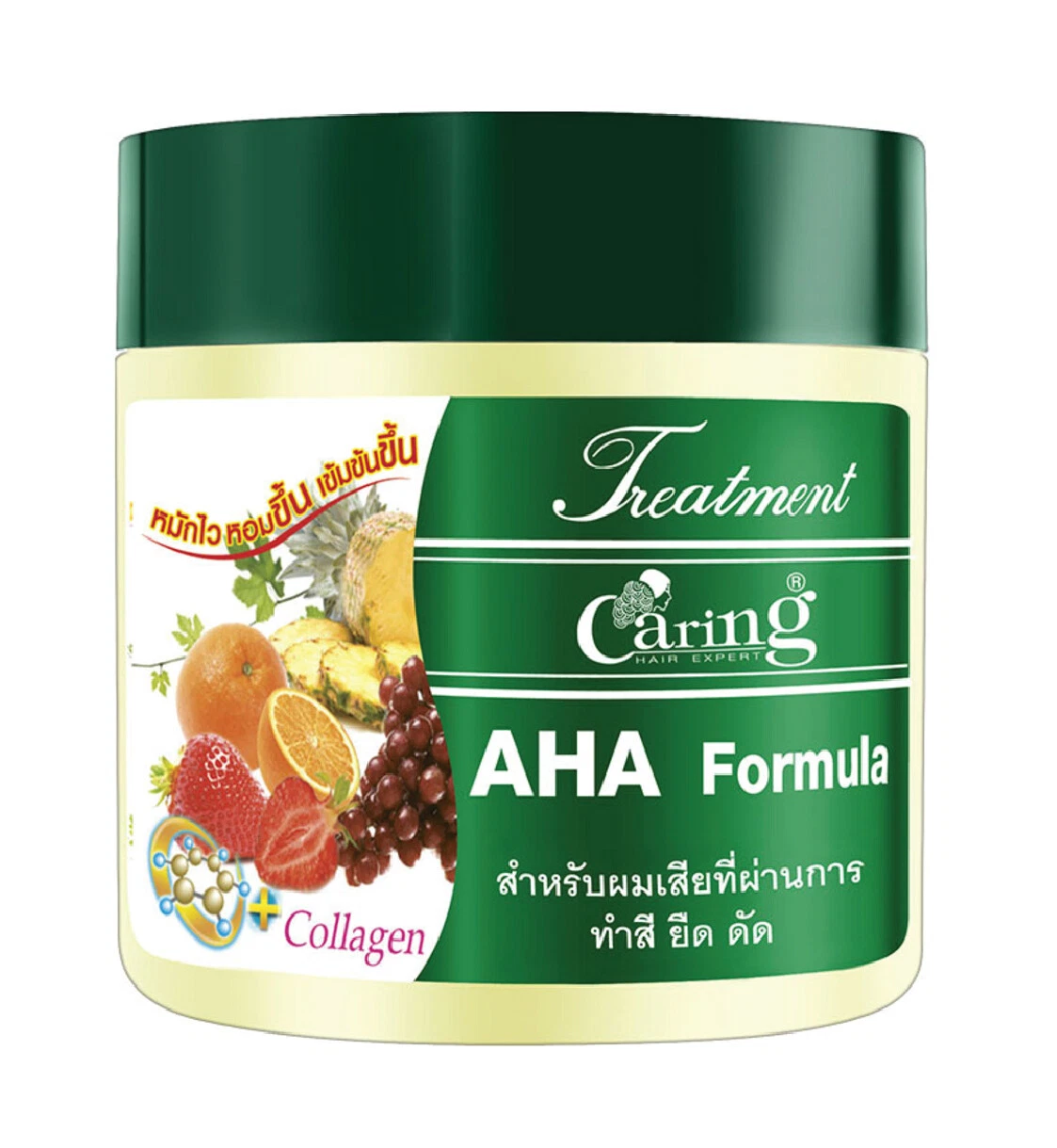 Caring Hair Treatment AHA Formula 500 ml. Damaged Hair.