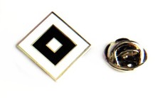 HSV Hamburger SV Pin - HSV Pin - Raute groß Neu - Bundesliga Pin - Fußball Pin