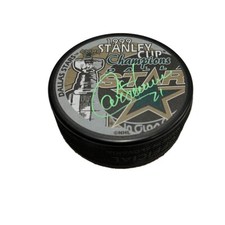 GUY CARBONNEAU Signed 1999 Stanley Cup Champions Puck - Dallas Stars