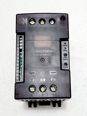 WATLOW DIN-a-mite 55 AMP SSR - DC10-40P0-0000 SOLID STATE POWER CONTROL #5