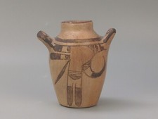 Small Native American Hopi Pottery Jar by Fannie Polacca Nampeyo.