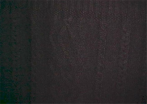 Size PM Little Black Cable Knit Dress Petite Medium Connected Woman New - Picture 3 of 4