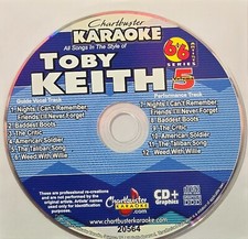 20564 TOBY KEITH CHARTBUSTER KARAOKE CDG LOT VA