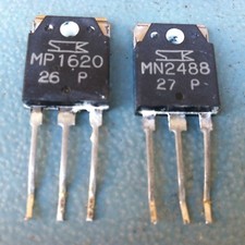 MN2488-P  MP1620-P Power Transistors : 1 pair , slf35