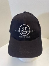 Vintage Garth Brooks World Tour Concert SnapBack Hat Cap Country OSFA - Black