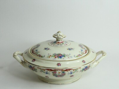 H&C Porcelain Hass-Czjzek Coronado Czech Covered Vegetable Serving Bowl