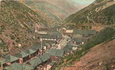 Vintage Postcard; Bingham Canyon UT Mining Town, Salt Lake County Unposted