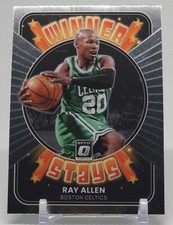 Ray Allen Winner Stays #5 2021-22 Donruss Optic Basketball 🏀 Boston Celtics 