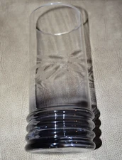 Temp-tations Tea Glass 20 Ounce Old World Etched Design Tara replacement smokey