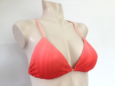 Soft Stretch Swimwear Bade Bikini Triangel Bra M-L (40-42). Orange NP 55  (-73%)