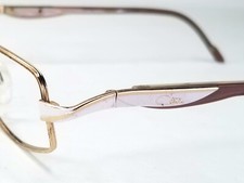 Authentic Cazal Gold  Brown Vintage Sunglass Frame Germany