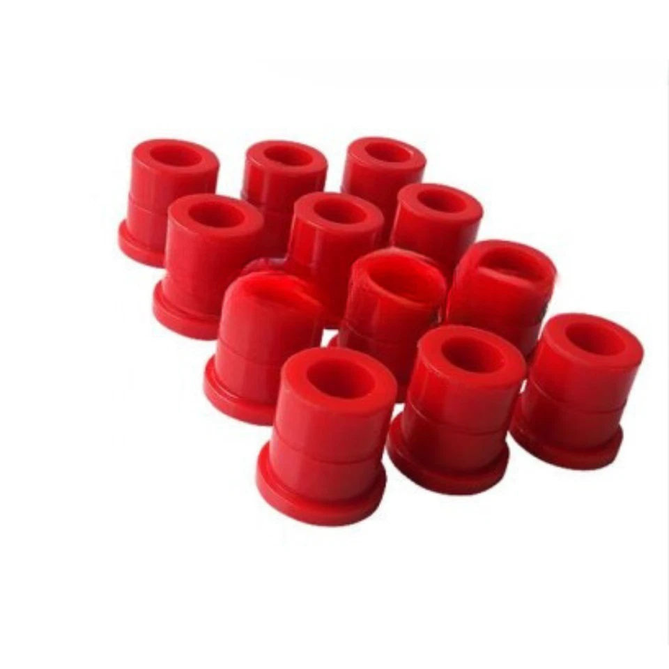 Front Rear Leaf Spring Bushing Insert Set RED Toyota FJ40 FJ60 Landcruiser 82106 - Image 4 of 4