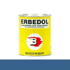 B&uuml;chner Erbedol RAL5007 brillantblau Lack Farbe Kunstharzlack 750ml