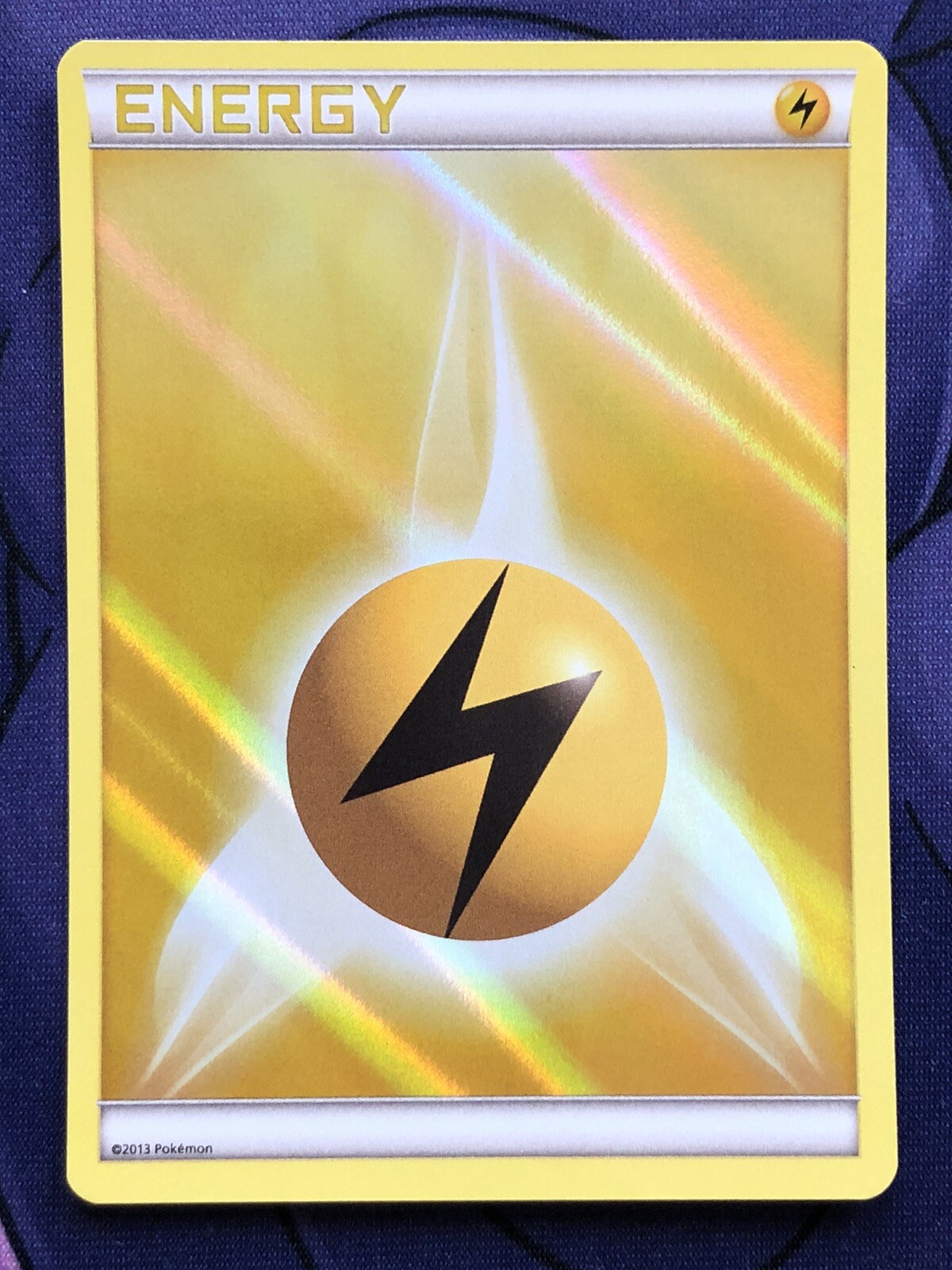 Lightning Energy - Black And White - Reverse Holo - 2013 Pokémon NM + NEAR MINT