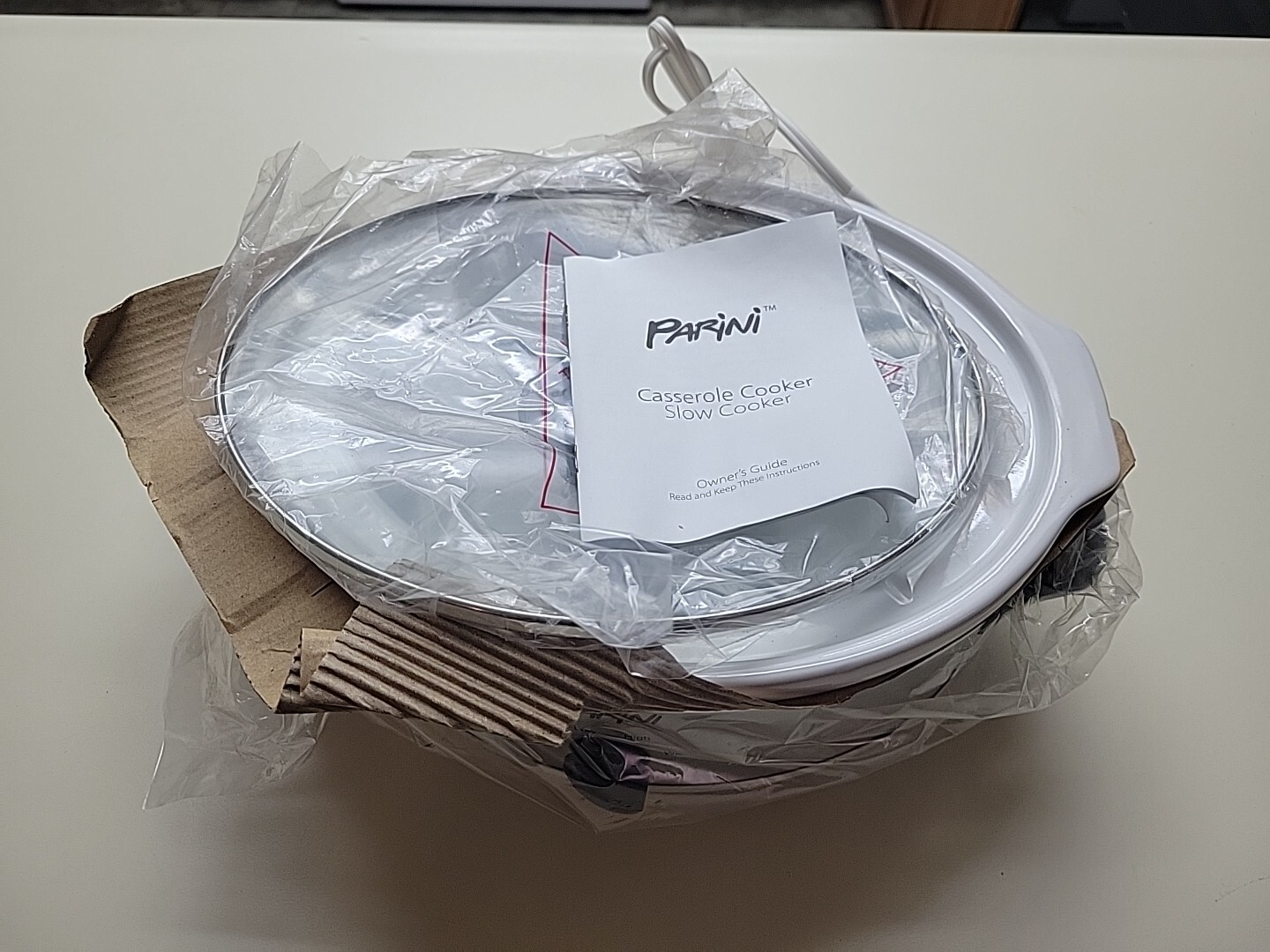 New Parini Casserole Cooker Slow Cooker Oven Safe Removable Stoneware 2