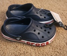 Crocs Unisex Kids Bayaband Clog K Navy SZ C11 New