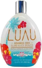 TAN INC LUAU ADVANCED 200X BLACK BRONZER TANNING LOTION