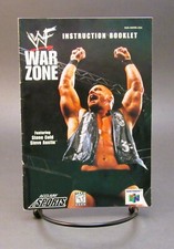 WWF War Zone Nintendo 64 N64 Manual Only