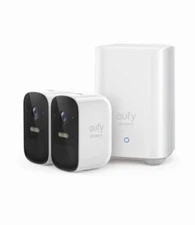 NEW Eufy Security 2C - 2 Camera Pack Plus Homebase Security Camera Night Vision